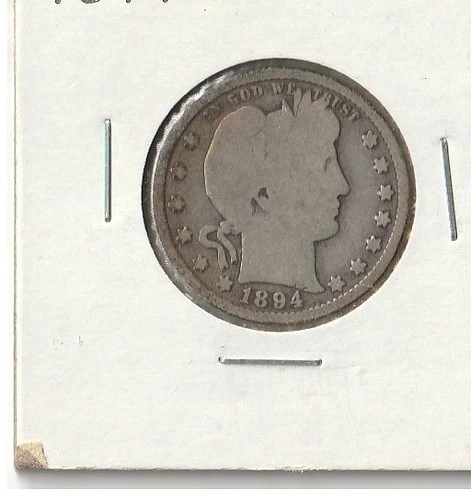 1894 S Barber Quarter (G)