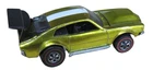 VTG Hot Wheels 1970 Mighty Maverick Redline – Antifreeze Green / Yellow - EXC!