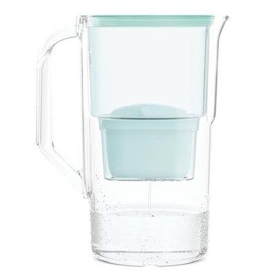 Wessper Wasserfilterkanne 2,5 L Minze mit 1 Kartusche kompatibel Defekt