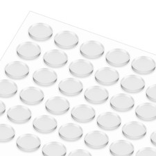 72Pcs Glass Table Top Anti Slip Pads Bumpers 15 2mm Clear Silicone