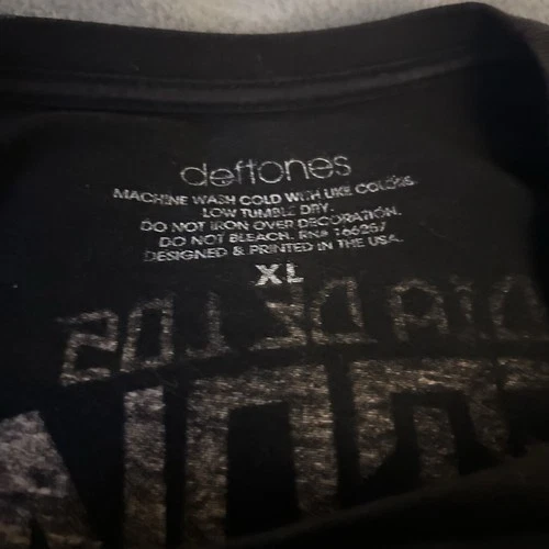 Dia de Los Deftones 2022 Shirt Size XL Black image 3