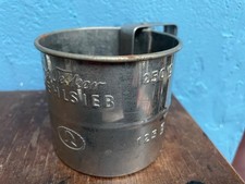 Ancien tamis cuisine farine VESKER MEHLSIEB 125/250 gr années 50 vintage déco