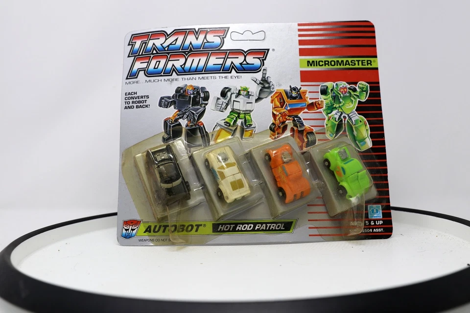 Transformers Original G1 1990 Micromaster Hot Rod Patrol MOSC - Image 2 of 4