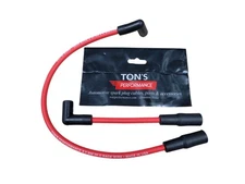 Ton's Red 8.5mm Harley Davidson Big Twin 99-17 FXD Dyna Softail Spark Plug Wires