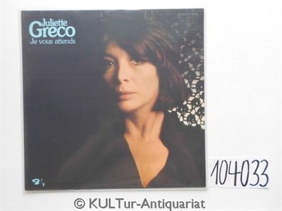 Je vous attends (Vinyl-LP). GRECO, JULIETTE: