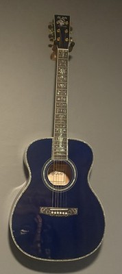 EL Jefe Guitars - Blue Marlin - Cobalt A/e Guitar