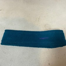 Patagonia Vintage Synchilla Fleece Headband Teal Blue Unisex One Size USA