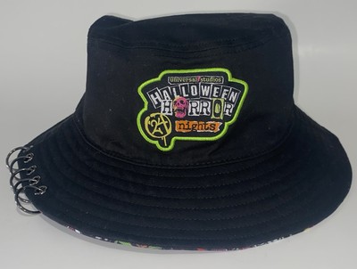 Halloween Horror Nights 2024 Universal Studios Graffiti Reversible Bucket Hat