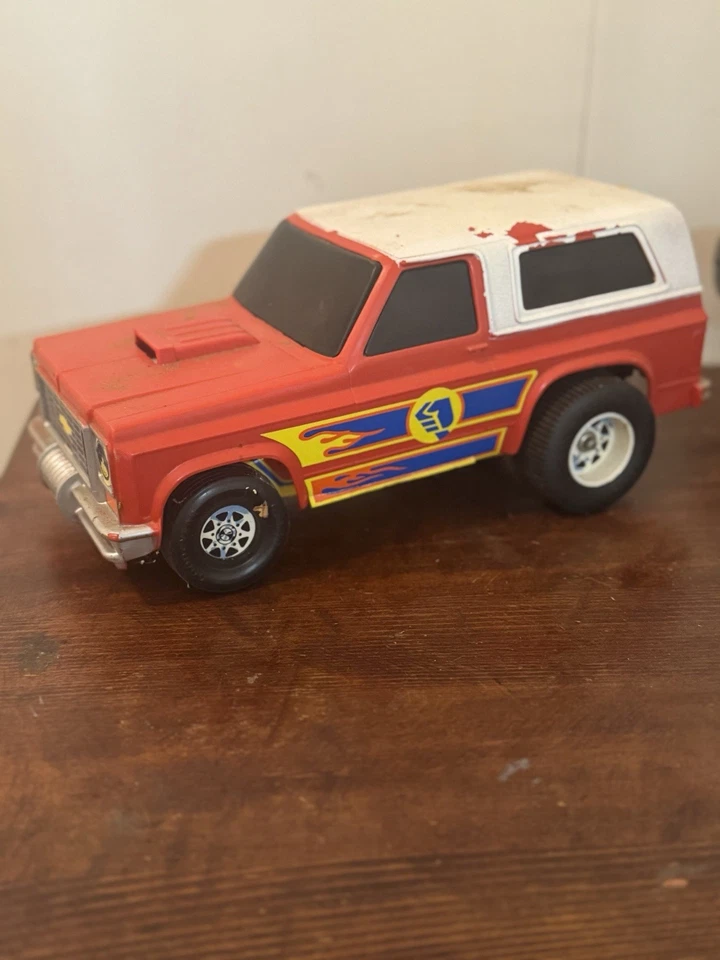 Coche de juguete Chevy Blazer máquina de cambio rápido Mattel Power Shifters 1976 vintage Foto 2 de 4