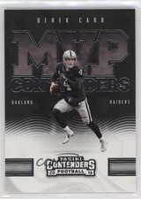 2016 Panini Contenders MVP Contenders Derek Carr #5 z6b