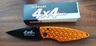 SCHRADE 4x4 Einhandmesser Taschenmesser Knife - Bild 1 von 3