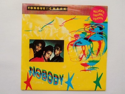 Tongue N Cheek Nobody Blue Edit 7'' Syncopate SY37 EX/EX 1990 picture sleeve