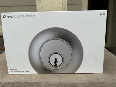 *NEW* Level Lock+ Connect WiFi Deadbolt Invisible SMART LOCK Apple Satin Nickel