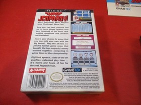 Talking Super Jeopardy (Nintendo NES) COMPLETE w/ Box manual game WORKS! #P