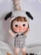 1/8 BJD Doll SD Big Head DIanDian Normal Color L1-Free Face Make UP+Free Eyes