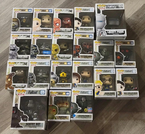 Pop Funko Fallout Lot #'s 49, 50, 51, 52, 485, 487, 371, 167, 479, 480, 374,...