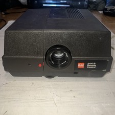 GAF 2100.R Remote Control Slide Projector Model 386-M8 Tested