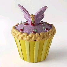 Claire's Trinket Box Spring Butterfly Cupcake