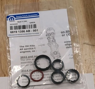 Genuine Mopar O Ring Kit 68191356AB