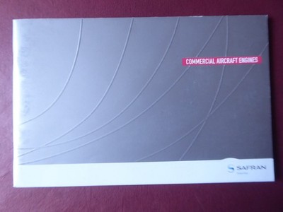 2013 PROSPEKT SAFRAN SNECMA KOMMERZIELLES FLUGZEUG MOTOR SILVERCREST LEAP CFM56
