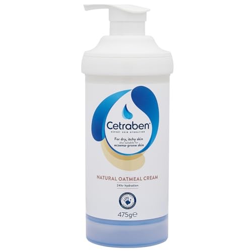 Cetraben Natural Oatmeal Cream, For Dry,  Assorted scents , sizes 