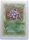 Pokemon Nidoking 011/102 Base Set (Shadowless) Holo Rare