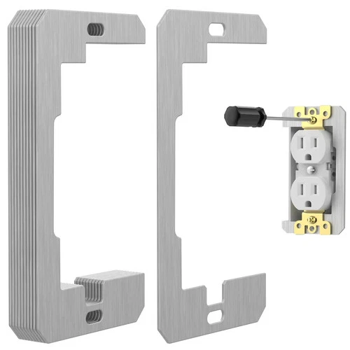 Wall Plate Spacer,Spacers Electrical Outlets, 10-Pack for Fast Repairs,