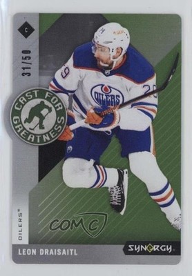 2023-24 Synergy Cast for Greatness Green Achievement 31/50 Leon Draisaitl 1t12