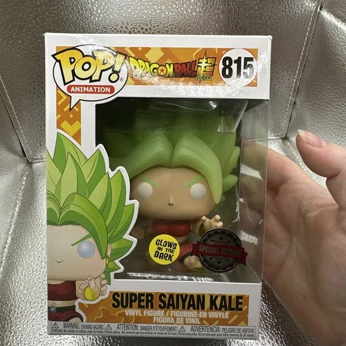 Dragonball Super. Funko Pop Super Saiyan Kale 815. Brilla en la oscuridad. Edición especial