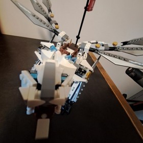 LEGO Ninjago (70748) - Zane's Titanium Dragon (No Minifigures) - 97% Complete