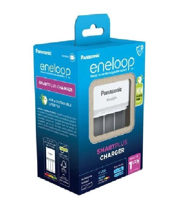 Panasonic Eneloop Schnell Ladegerät BQ-CC55E für bis zu 4x eneloop Akkus - Bild 2 von 2
