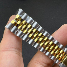 Bracciale orologio bicolore stile Jubilee/Oyster adatto a Rolex GMT MASTER II 40 mm