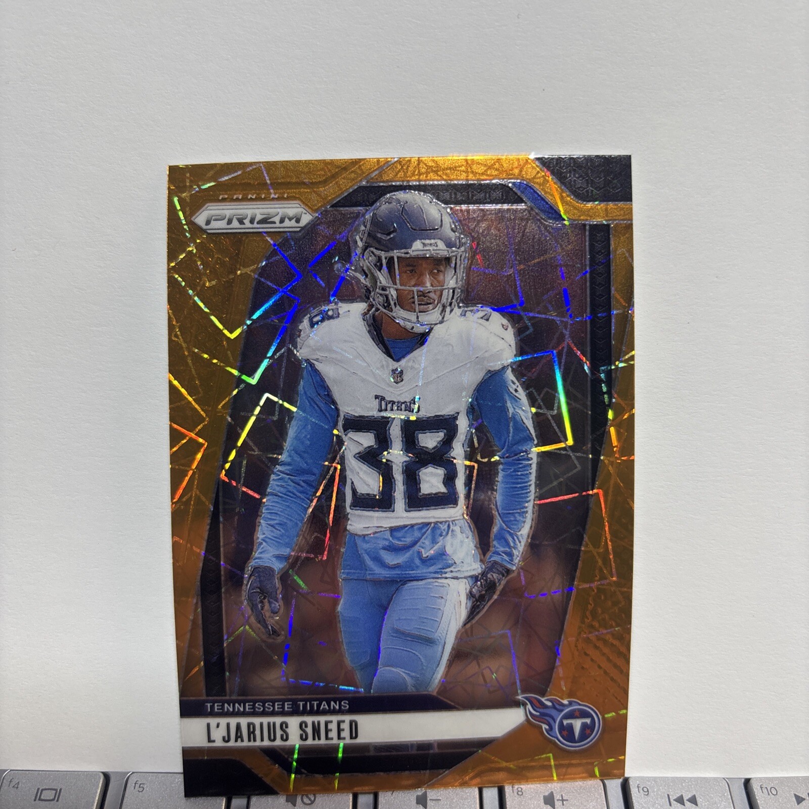 2024 Panini Prizm - Lazer Prizm #283 L'Jarius Sneed
