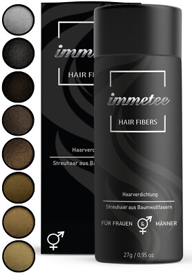 immetee - Schütthaar - Streuhaar - Hair Fiber zur Haarverdichtung - 27g