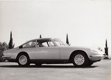 Ferrari 365 Gt 22 1967 Original Pininfarina Factory Press Photo Foto Coupe 1