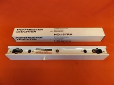 Iso Stableuchte Druckschalter Hoffmeister Leuchten 12160D Länge 300 mm Perlweiß