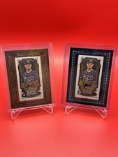 2024 Allen & Ginter Curtis Mead 2 Card Auto Lot!! Base auto and Black /25!!