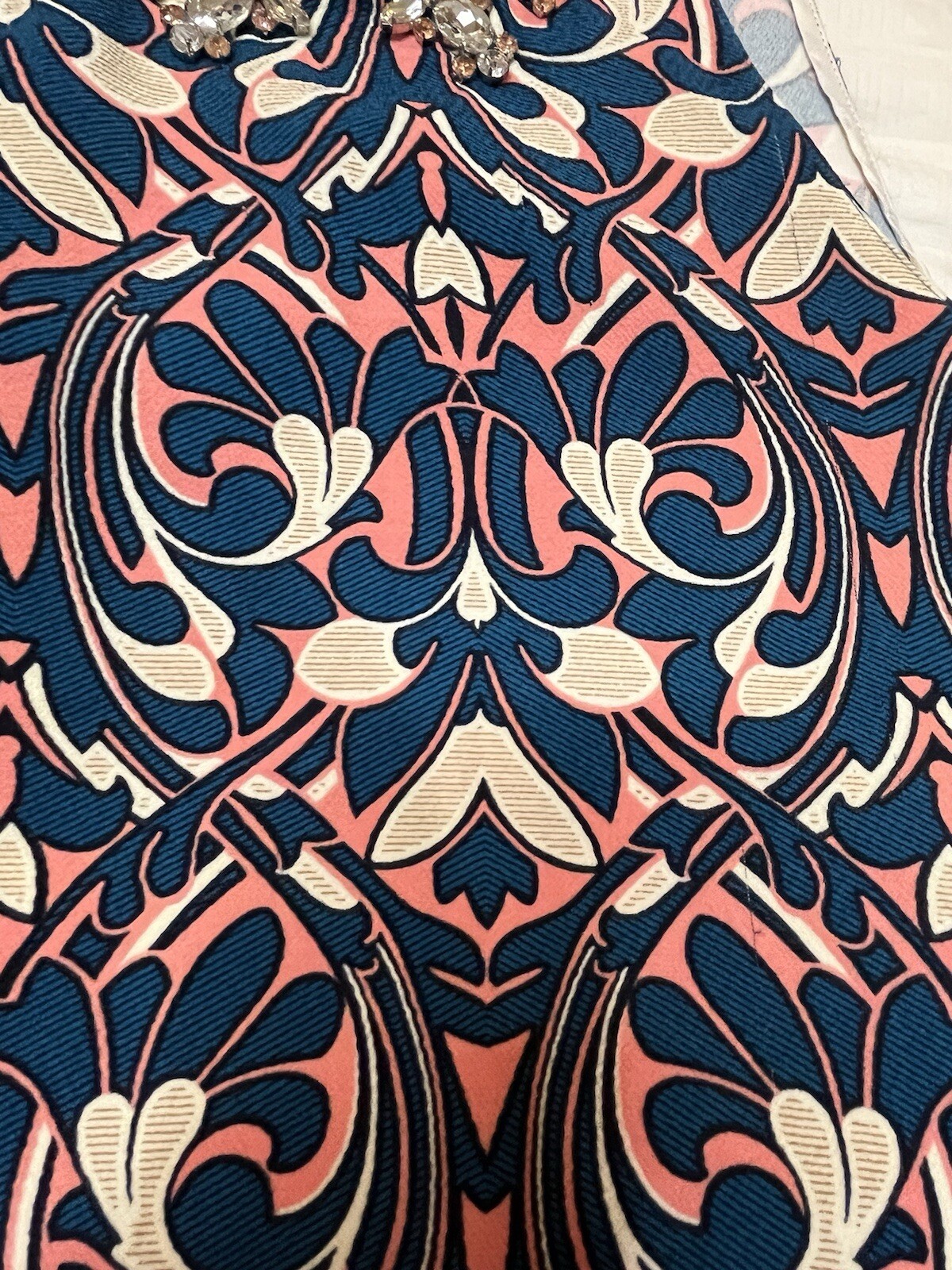 Zara Basic Woman's Halter Top- Chambray-Keyhole/B… - image 4