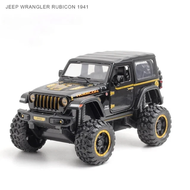 Jeep Wrangler Rubicon Off-Road Alloy Model Car Diecast 1/32 Scale - Choose color - Image 3 of 4