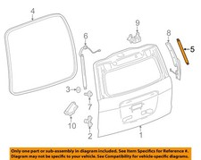 GM OEM 15-20 Escalade ESV Lift Gate Gate Hardware-Support Cylinder 84183515