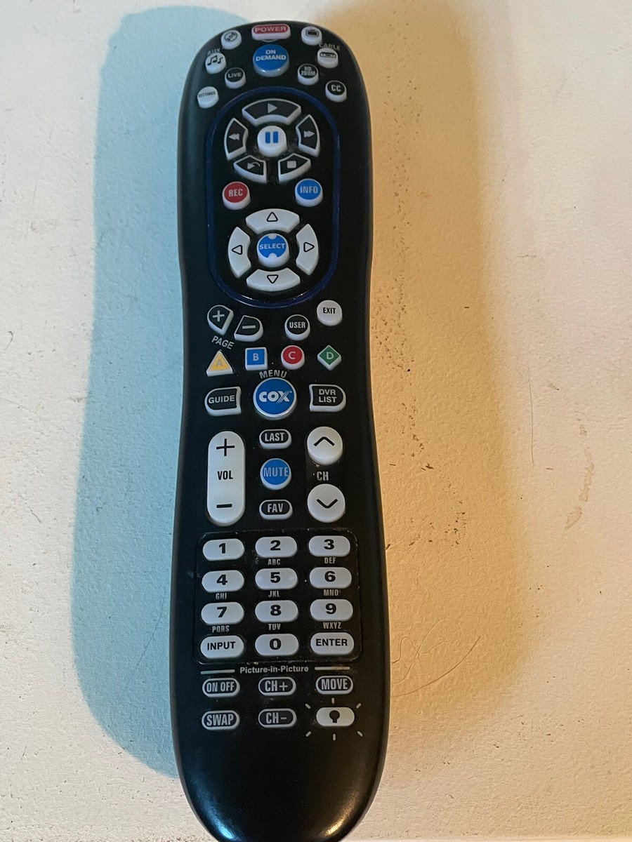 Cox Cable Remote Control URC-8820-CISCO TV Remote
