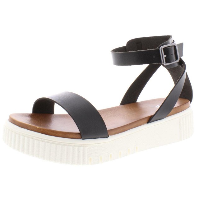 MIA Womens Lunna Black Platform Sandals Shoes 8.5 Medium (b M) BHFO 3321 for sale online | eBay