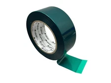 Caplugs - 1-3/4" Wide x 72 Yd Long Green Polyester Film High Temperature Masking