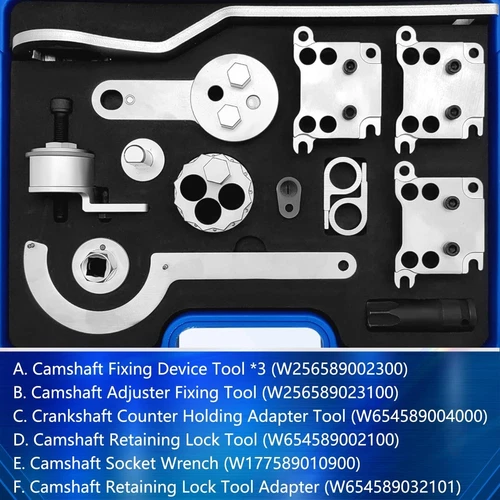 Herramienta de distribución del árbol de levas del motor serie S para Benz M254 M256 Motor 1.5T/2.0T/3.0T - Imagen 3 de 14