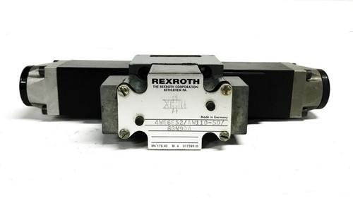 Rexroth Directional Solenoid Valve Assembly 4WE6E52/AW110-50/60N9DA USED - Picture 5 of 7
