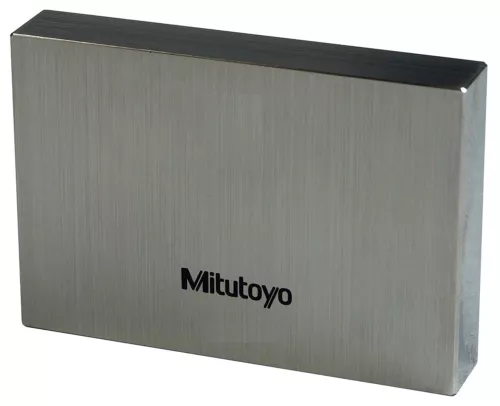 Mitutoyo Steel Rectangular Gage Block, ASME Grade 00, 1.16 mm Length