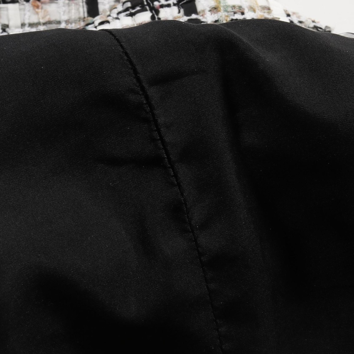 シャネル P7184IV63533 スカート CHANEL skirt #36 mini jupe P7184IV63533 silk cotton