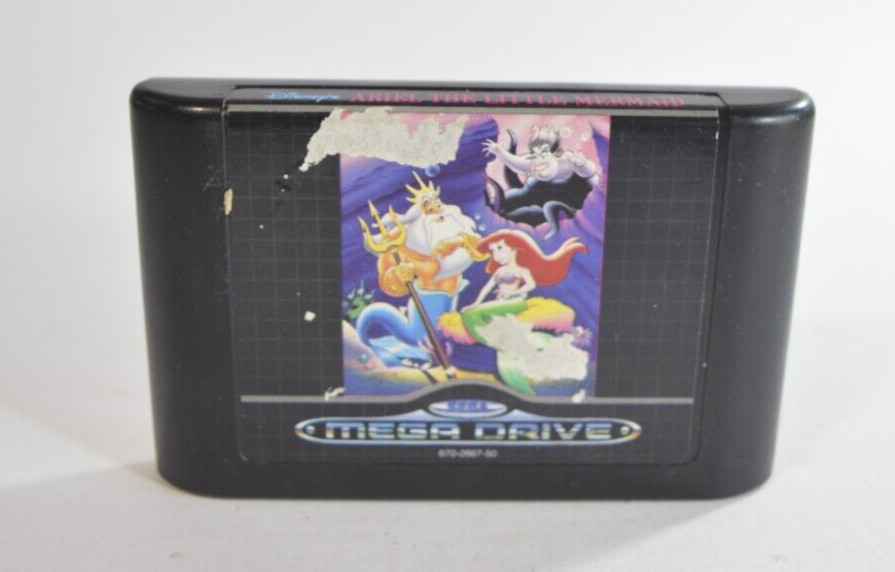 Ariel The Little Mermaid Megadrive MD PAL SEGA authentic ( Europe Vidéo Game)