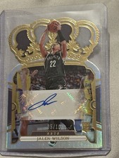 2023-24 NBA Crown Royal Jalen Wilson Gold 05/10 Autographs summer league MVP 