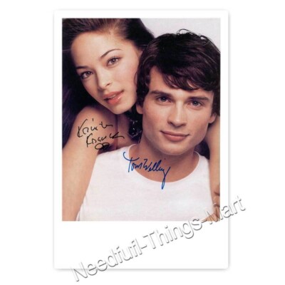 Kristin Kreuk & Tom Welling aus Smallville / Superman - Autogrammfoto 